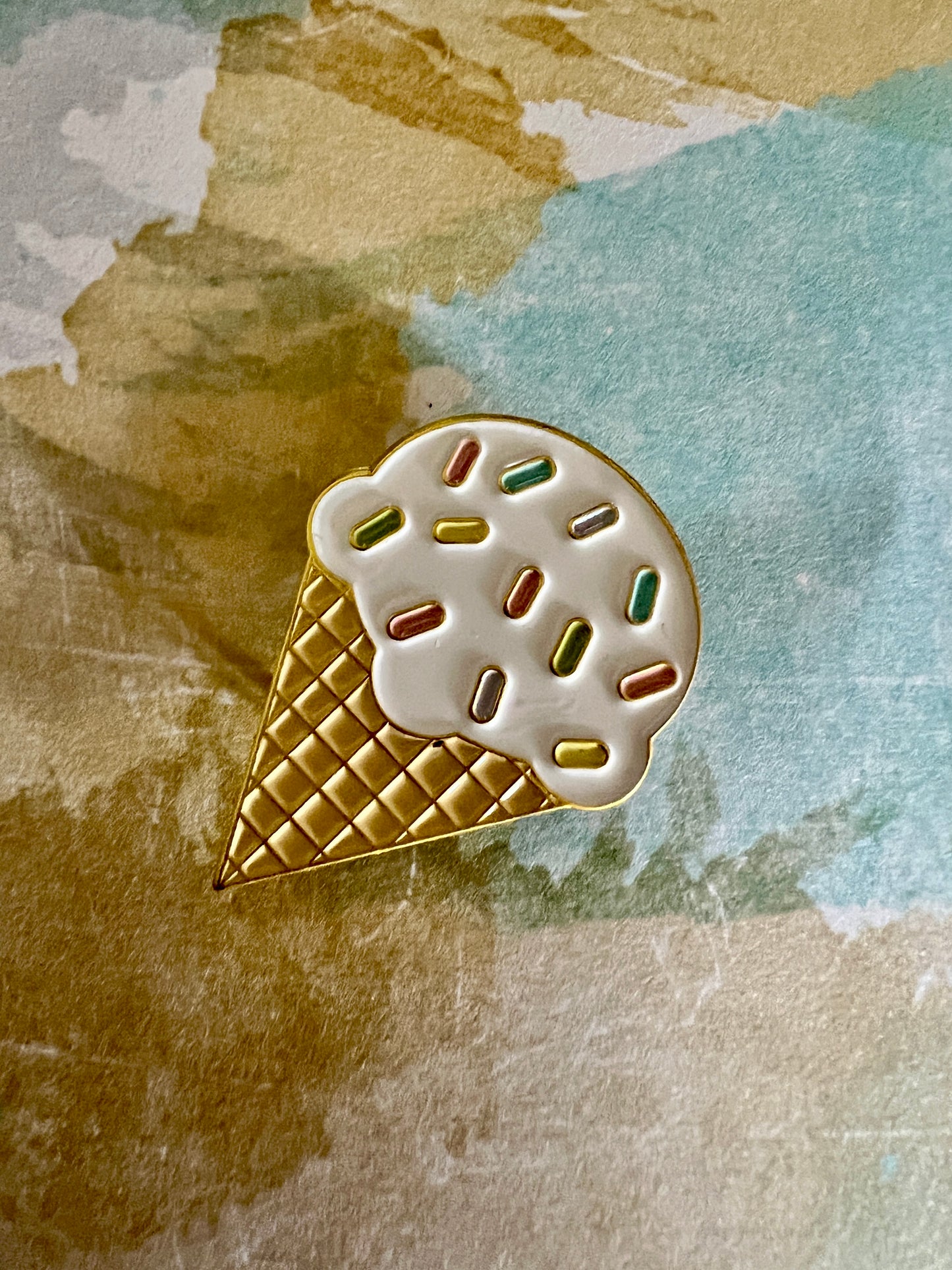 Soft Enamel Ice Cream Pin