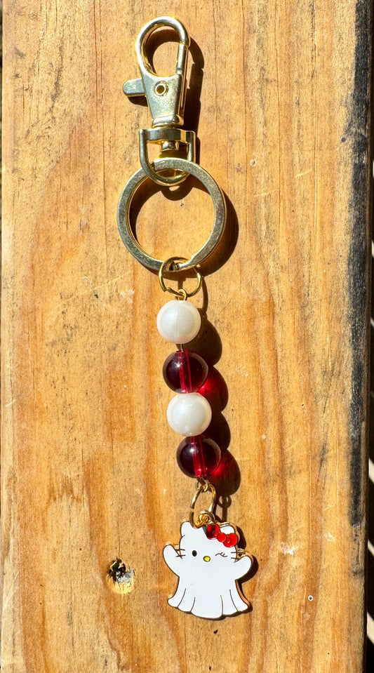 Small Handmade Gold Keychains