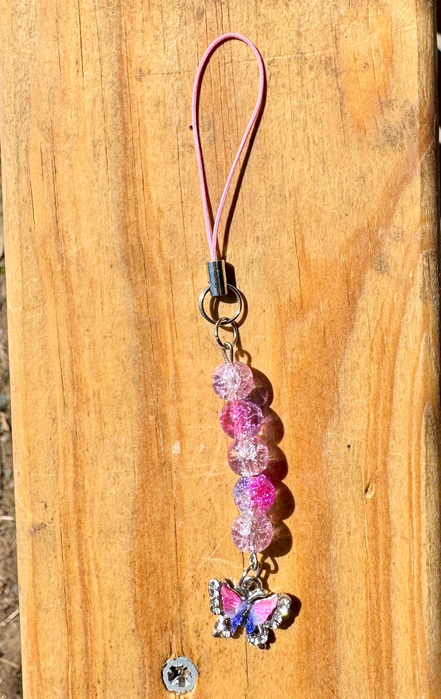 Adorable Handmade Phone accessories (Silver)