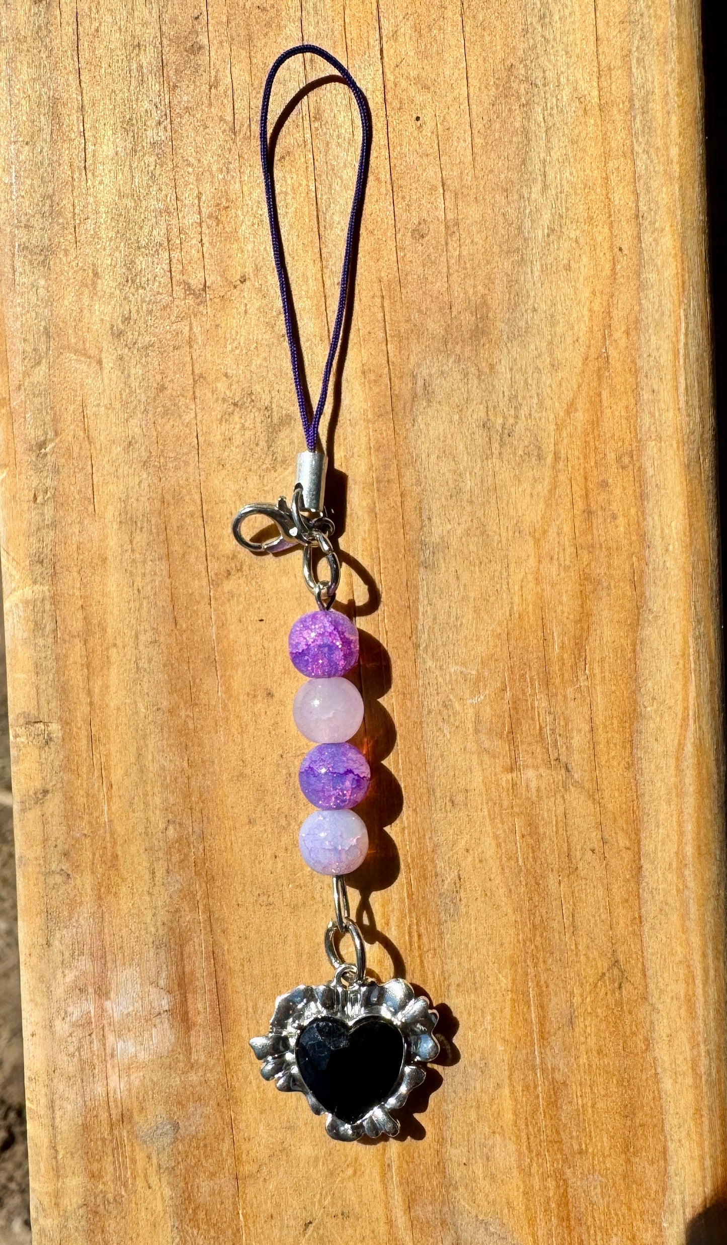 Adorable Handmade Phone accessories (Silver)