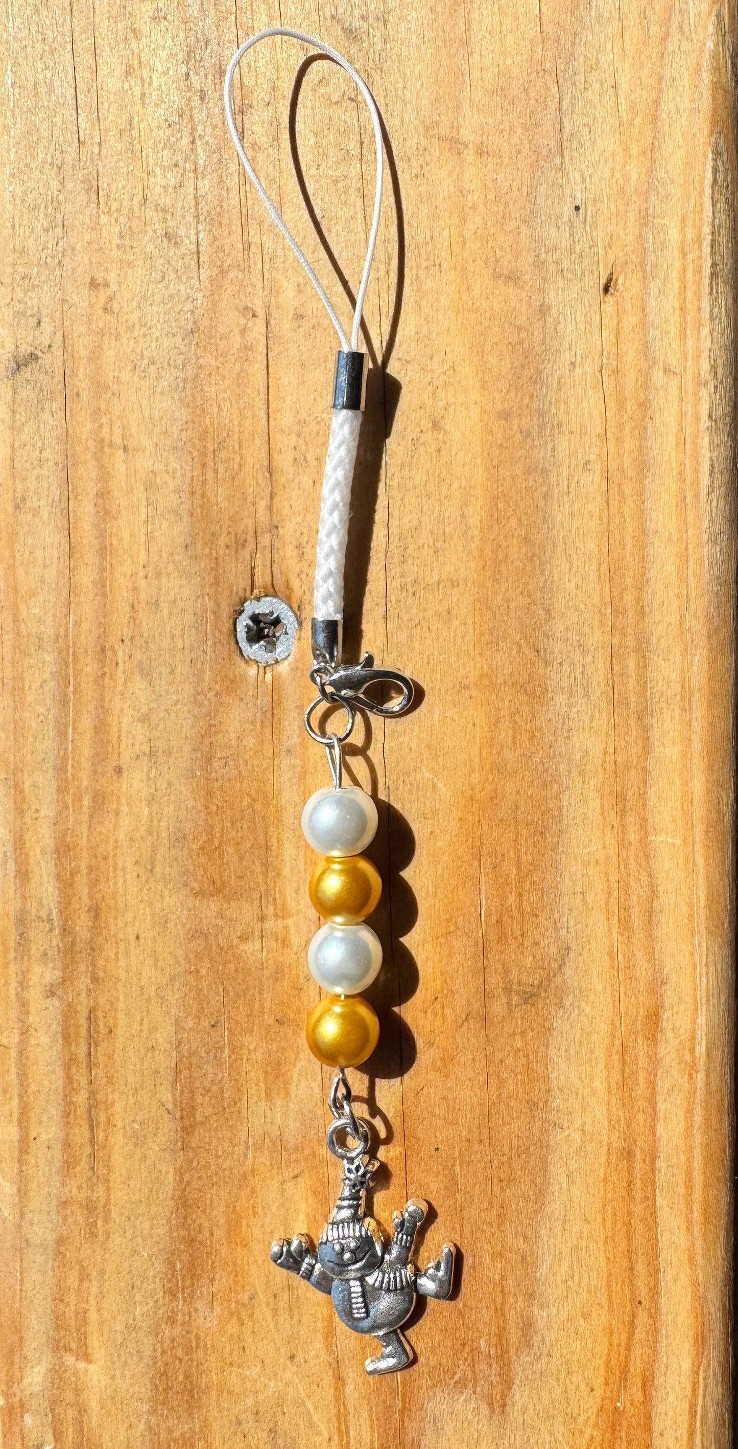 Adorable Handmade Phone accessories (Silver)