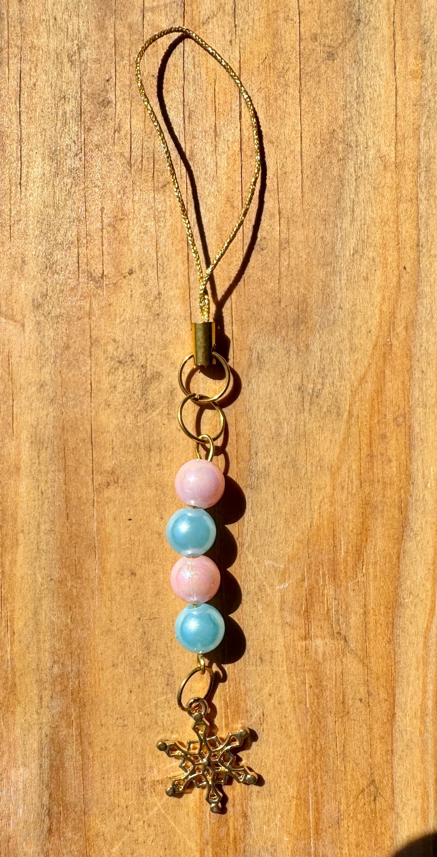 Adorable Handmade Phone accessories (Gold)