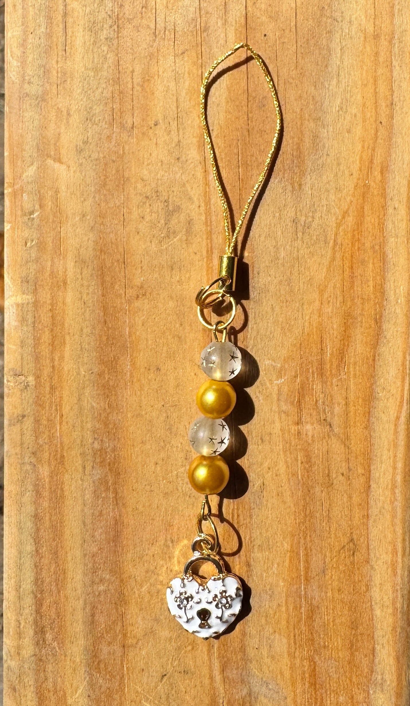 Adorable Handmade Phone accessories (Gold)