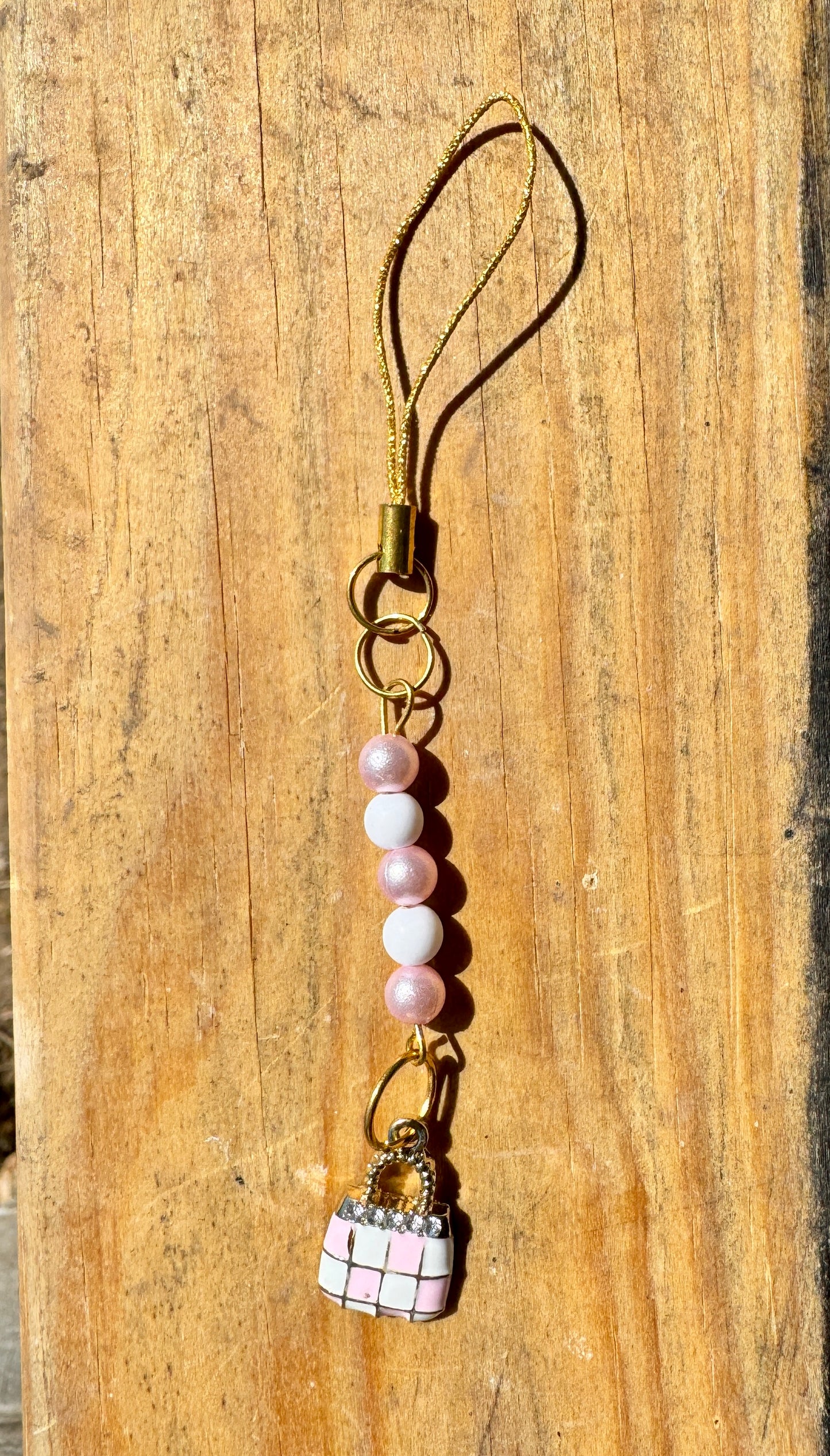 Adorable Handmade Phone accessories (Gold)